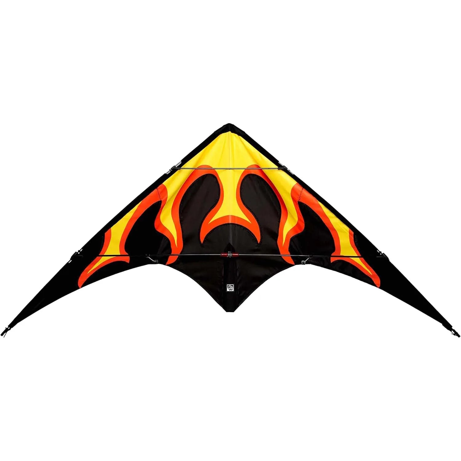 Wolkensturmer Flame Kite - Delta Two-Lined Traditional Flying Stunt Kite - 136cm
