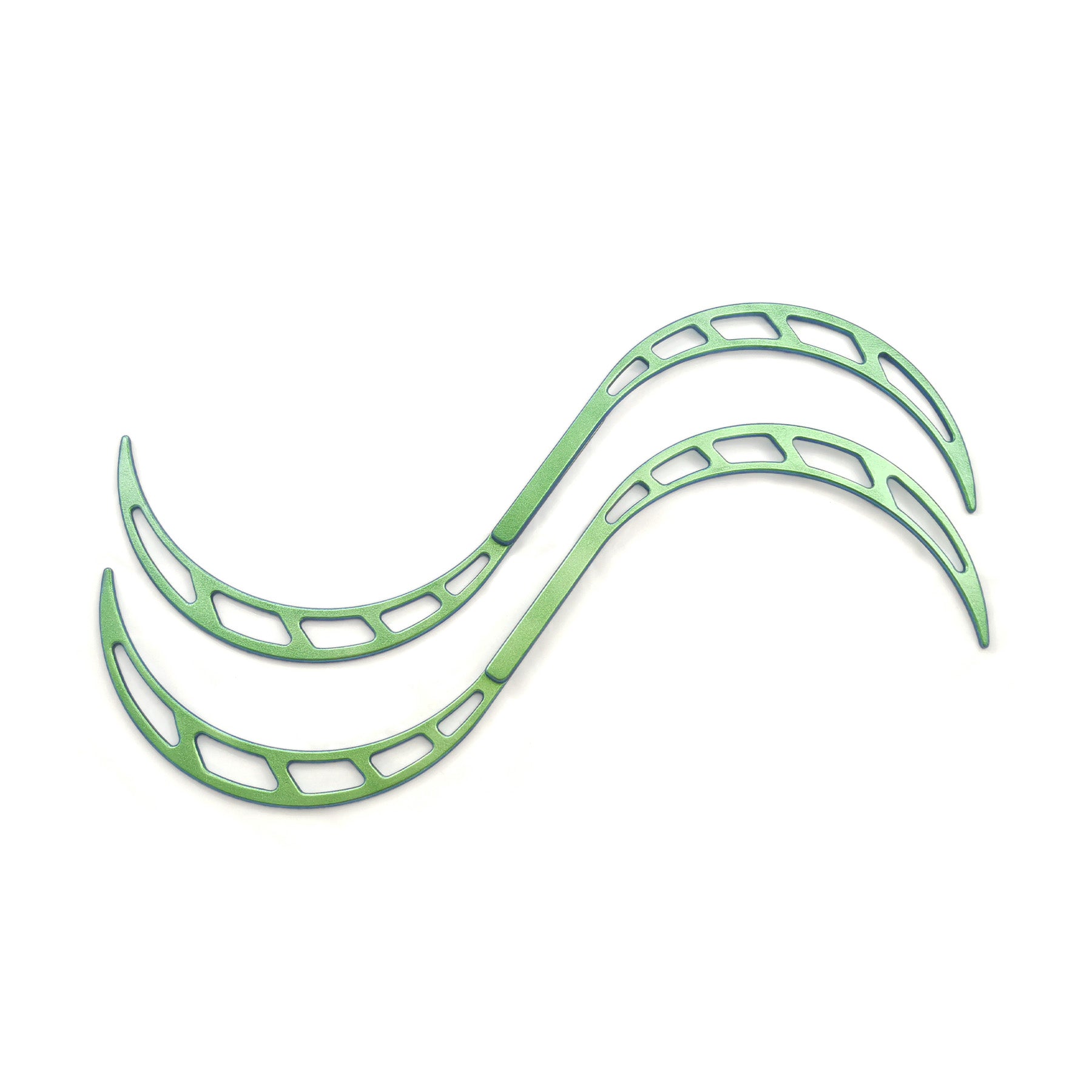 Flowgeng Pair With Lattice-Stripe Cutouts by Flow DNA - Sparkly