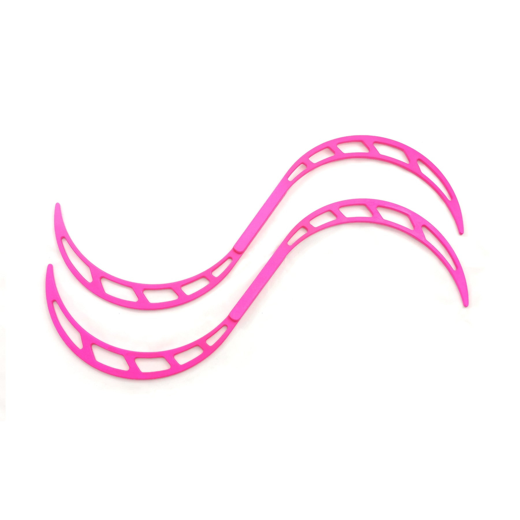 Flowgeng Pair With Lattice-Stripe Cutouts by Flow DNA - UV Pink