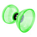 Green colour horizontal standing Hurricane Diabolo