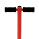 Close-up of foam grips