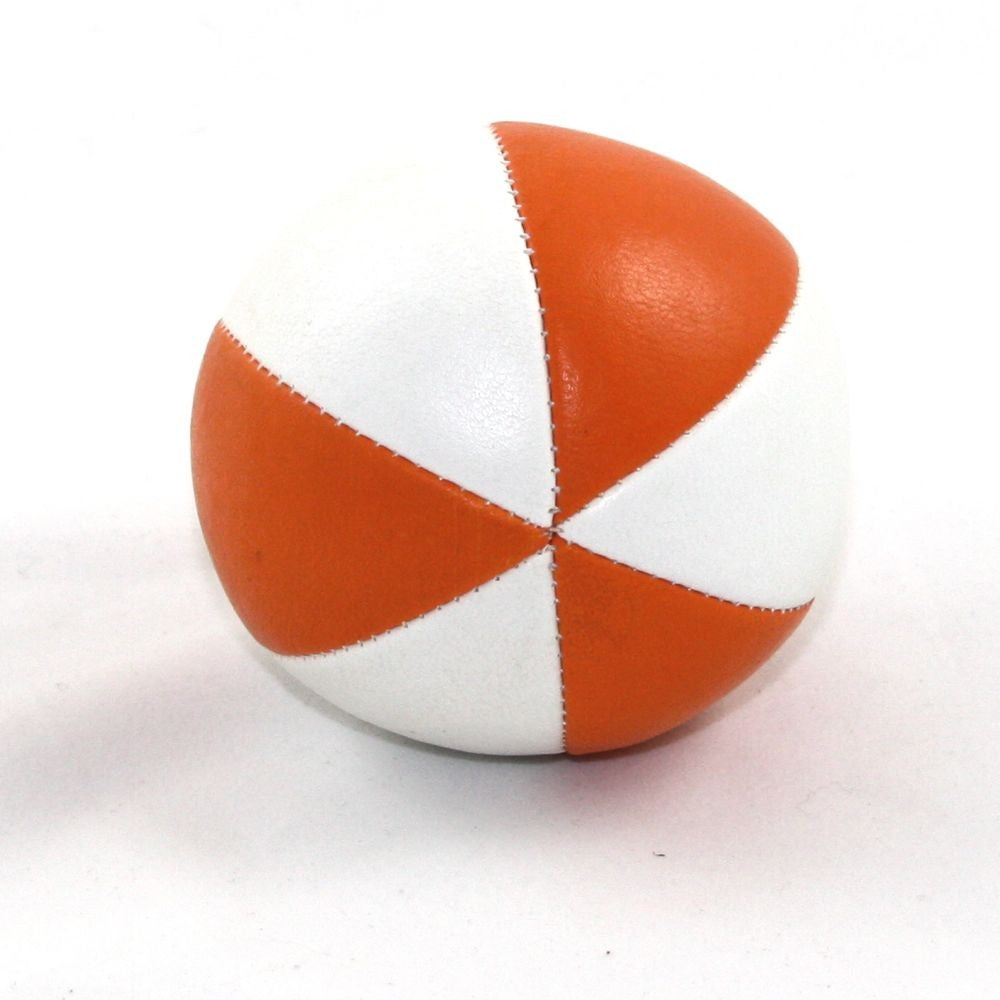 Juggle Dream Star Pro 6-Panel Juggling Ball - orange/ white colour