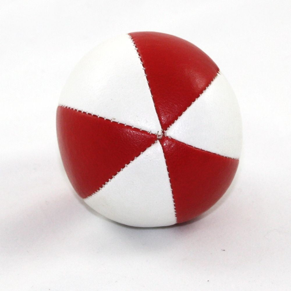 Juggle Dream Star Pro 6-Panel Juggling Ball - red/ white colour