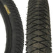 Close-up of Qu-Ax Freestyle Unicycle Tyre - 20" - Black