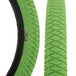 Close-up of Qu-Ax Freestyle Unicycle Tyre - 20" - Green