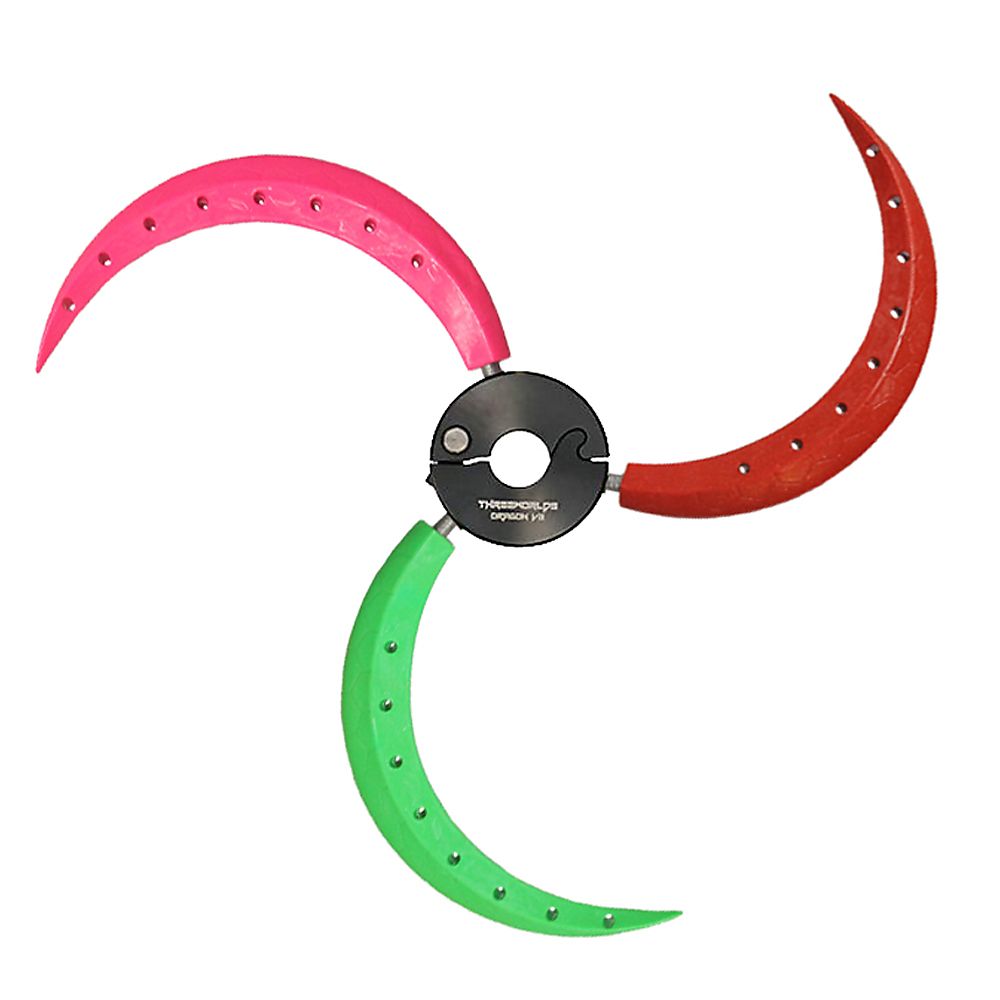 Threeworlds Spiral Dragon Claw - Modular Spiral to fit Dragon Staff Hubs