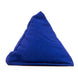 Blue Bean Bag from the side