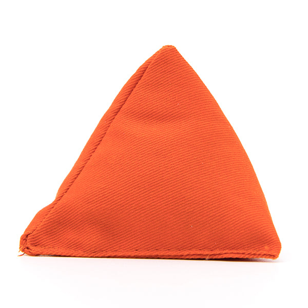Orange Bean Bag from the side