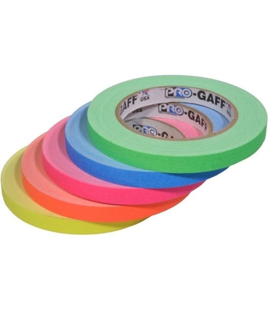 Pro-Gaff Fluorescent Tape 12mm x 23m