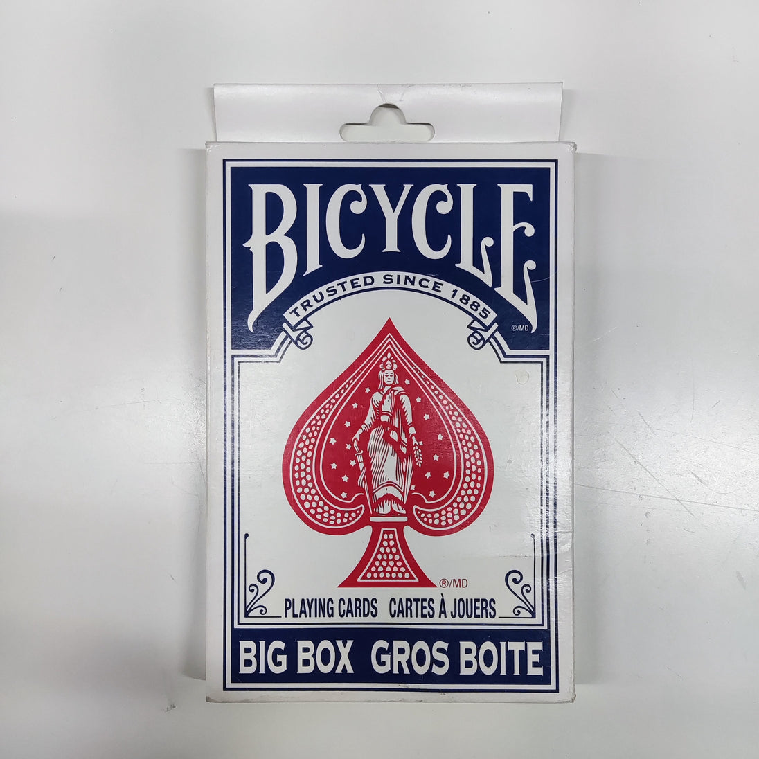 Bicycle Big Box - X-Large Playing Card Gaff Deck - BLUE - Bargain Basement 