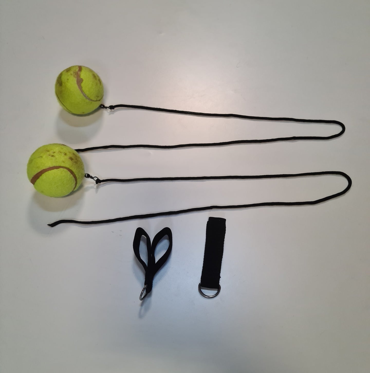 Make your own Tennis poi - Set of 5 pairs of basic poi - Bargain basement - RRP £39.99