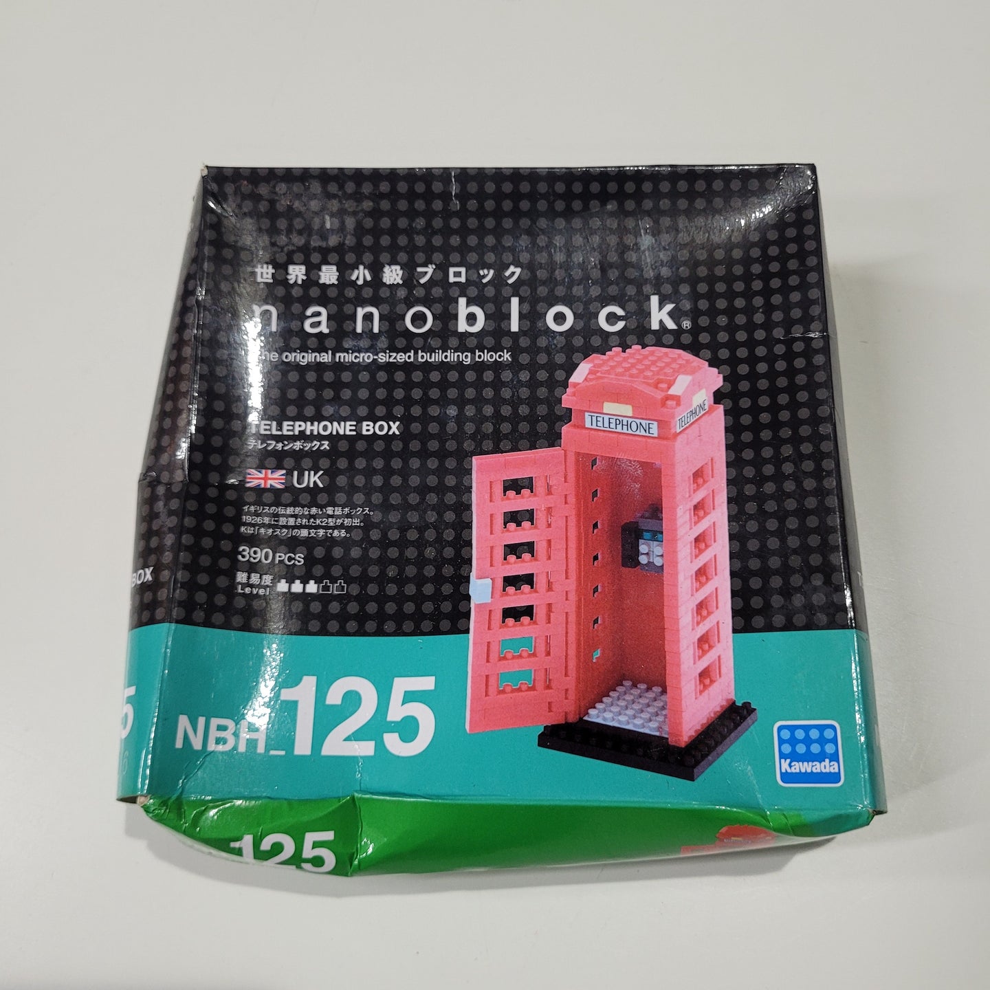 Nanoblock Telephone Box - Bargain Basement