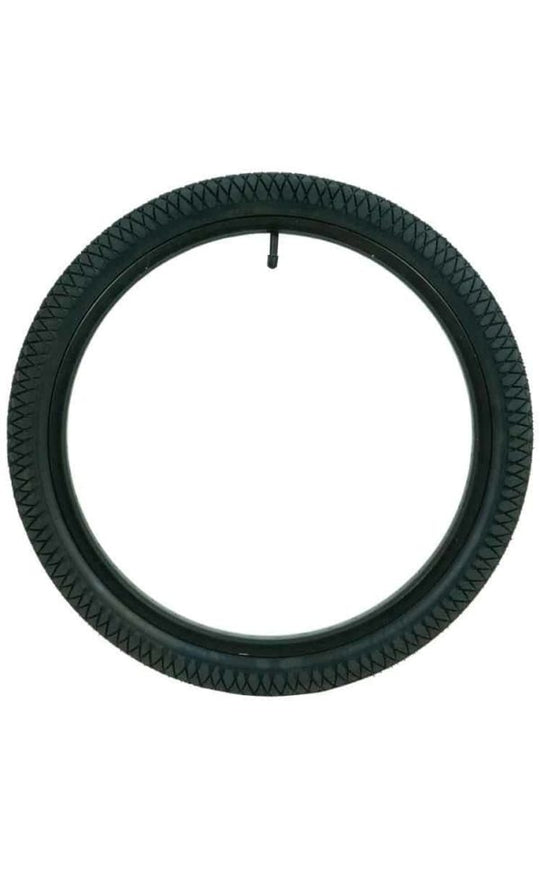 Qu-Ax Freestyle Unicycle Tyre - 20" - Black