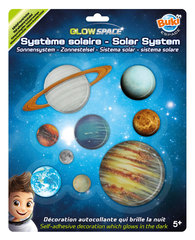 BUKI Glow In The Dark Solar System Sister Set