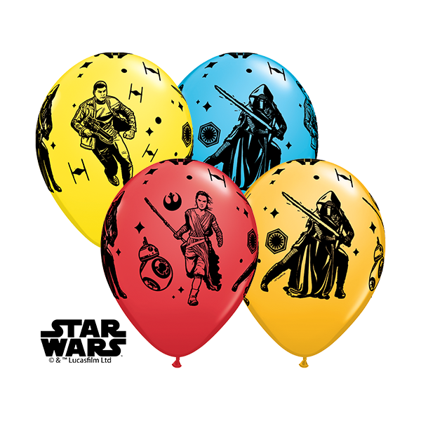 Qualatex 11" Star Wars Episode VII Balloons