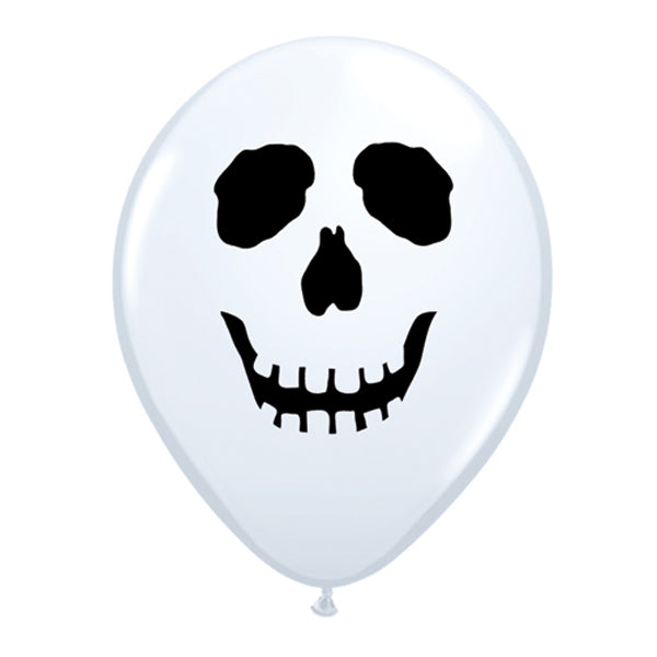 Qualatex 5" Scary Skull Face Ballons