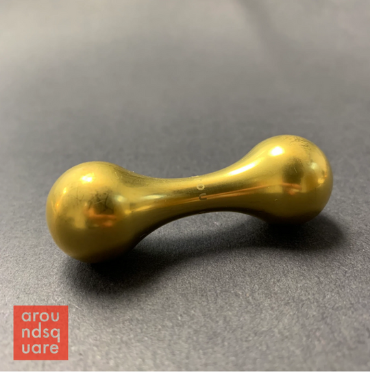 aroundsquare Regular Knucklebone - Brass - 6cm