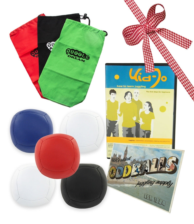 5 Juggle Dream Pro Sport 110 gram Juggling Balls - Postcard - Bag - DVD - RRP £41.94