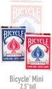 Bicycle Mini Playing Card Gaff Deck - 1pc