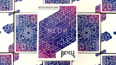 BICYCLE NEON BLUE AURORA Cardistry