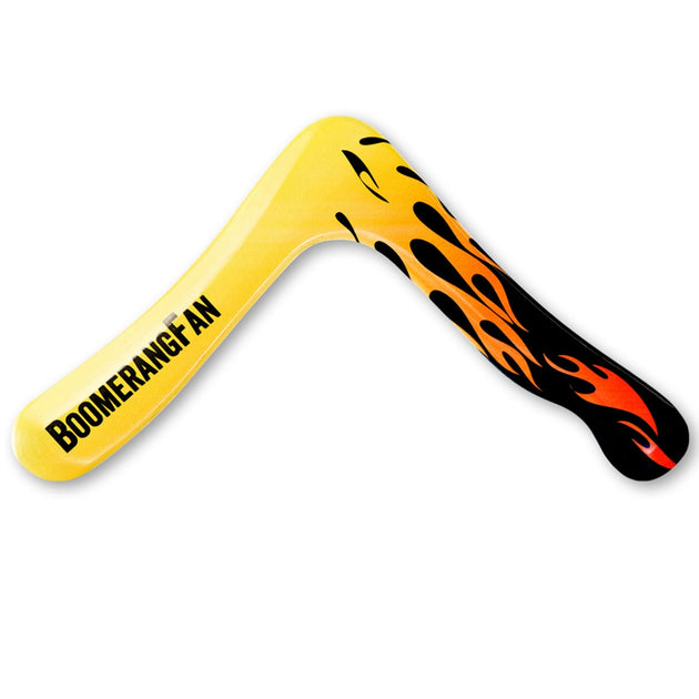 Boomerang Fan - FIRE - Original Design Boomerang - Made in France