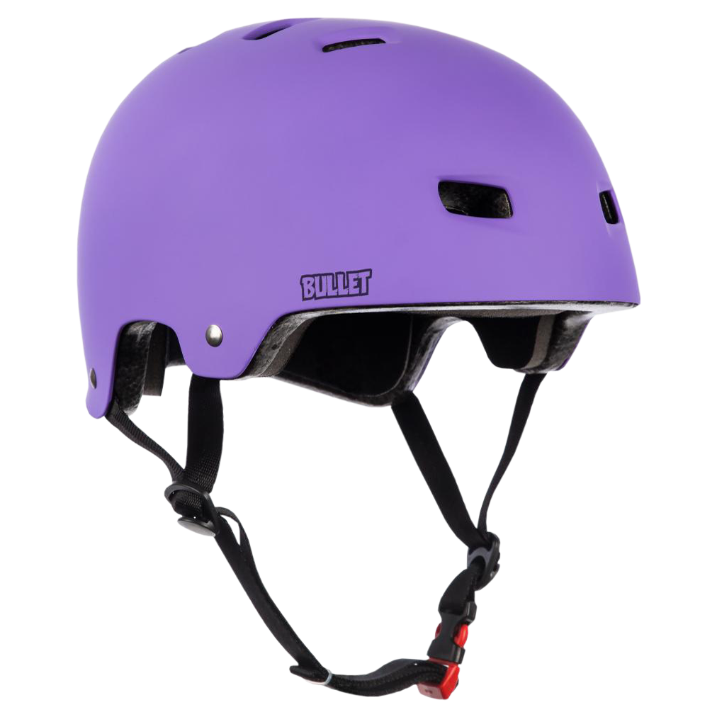 Bullet Helmet Matt Purple