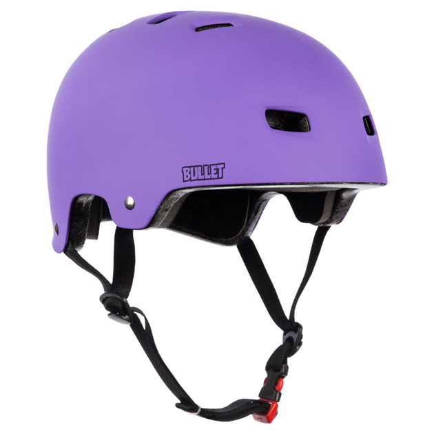 Bullet Helmet Matt Purple