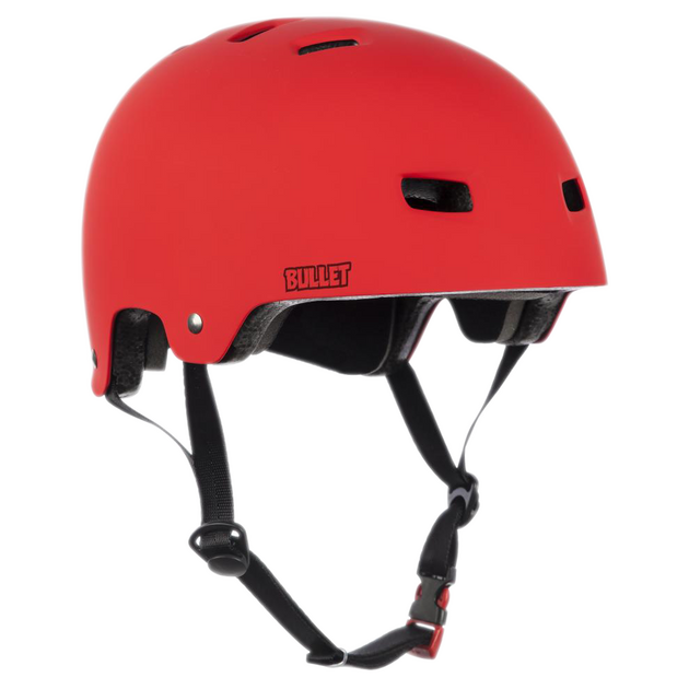 Bullet Helmet Matt Red