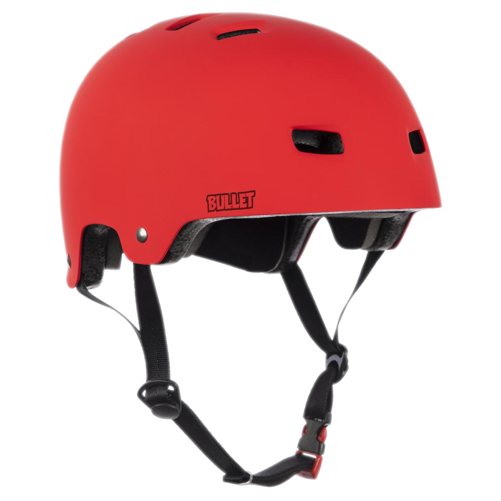 Bullet Helmet Matt Red