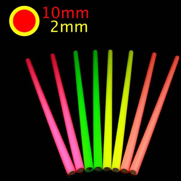 Juggle Dream Fluorescent Silicon Devilstick Handsticks - Medium