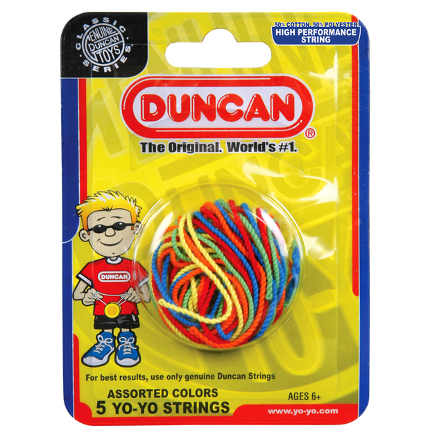 Duncan Yo-Yo String (5 pack)-Multi-color