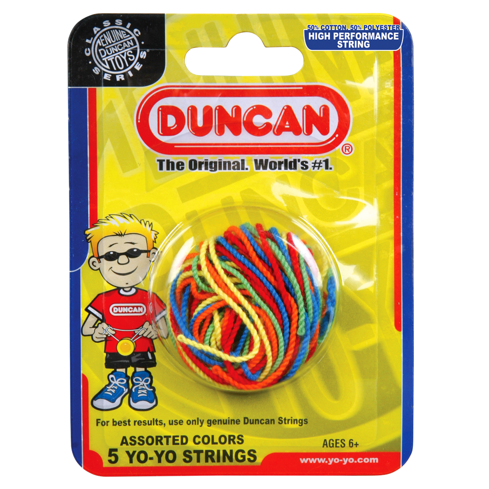 Duncan Yo-Yo String (5 pack)-Multi-color