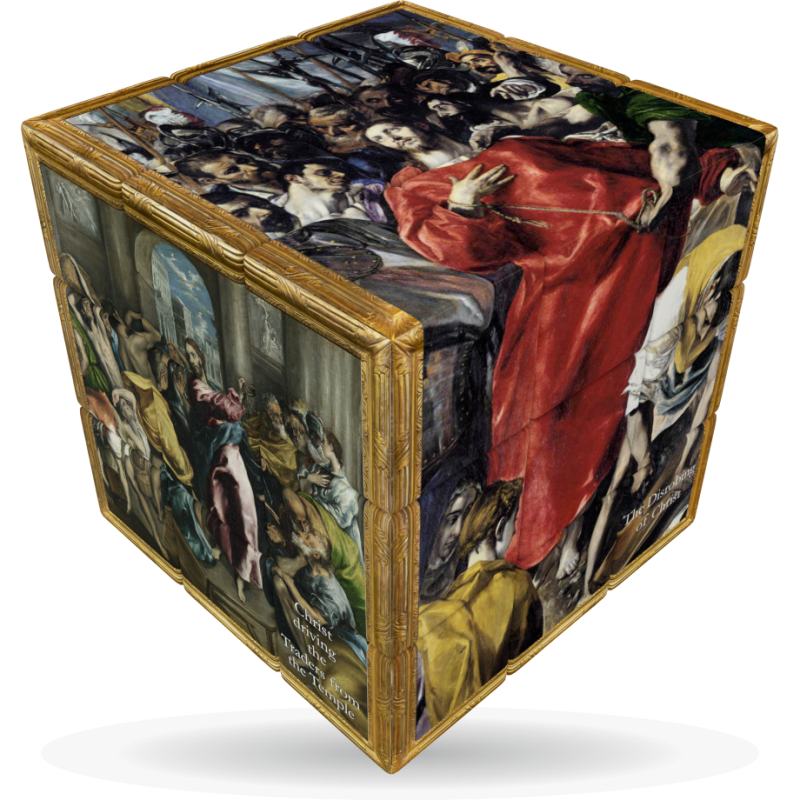 V-Cube 3 x 3 x 3 El Greco Puzzle Cube