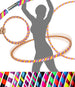 FNG Adult Travel Hula Hoop (Ultra-Grip) 100 cm