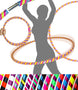 FNG Adult Travel Hula Hoop (Ultra-Grip) 100 cm