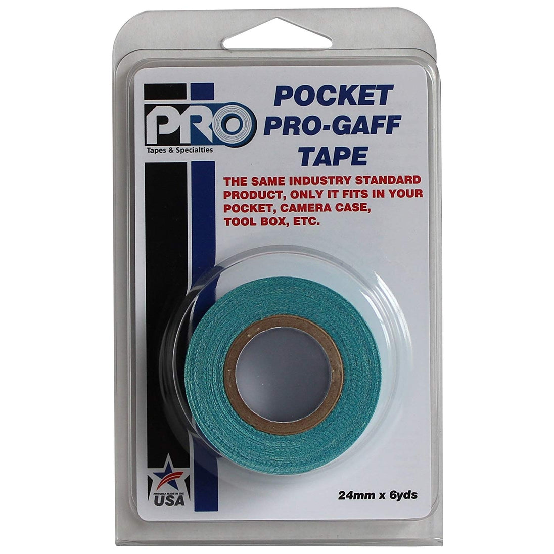 Pro-Gaff Tape 25mm x 5.4m Packaged Roll