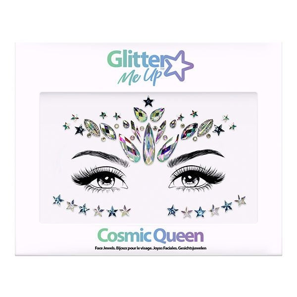 Glitter me Up -Face Jewels (Cosmic Queen) Glitter Me Up- SINGLE PACK
