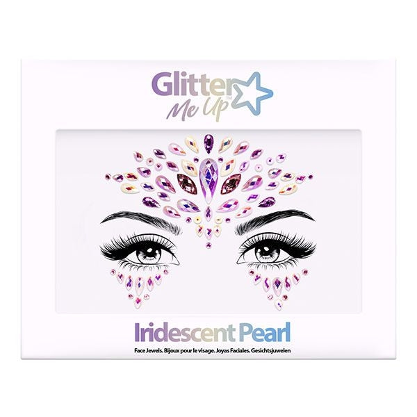 Glitter me Up -Face Jewels (Iridescent Pearl) Glitter Me Up - SINGLE P