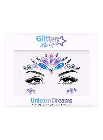 Glitter me Up -Face Jewels (Unicorn Dreams) - SINGLE PACK