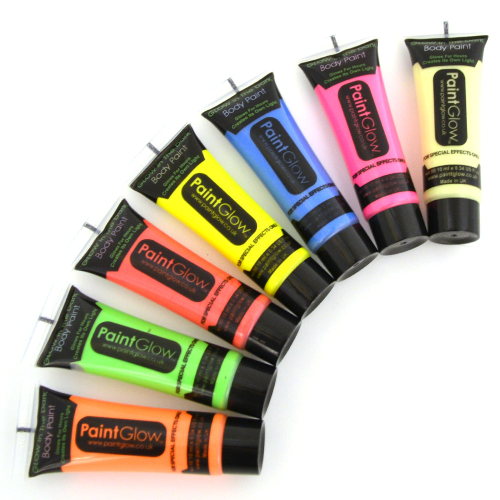 PaintGlow 10ml Glow Paint - Various Colours Available