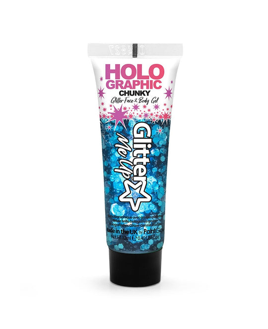 PaintGlow - Holographic Chunky Face & Body Glitter Gels
