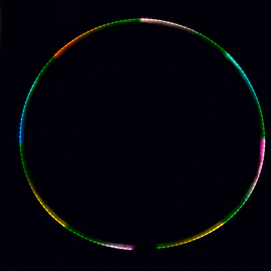 Juggle Dream Aurora 2 LED hoop - 95cm