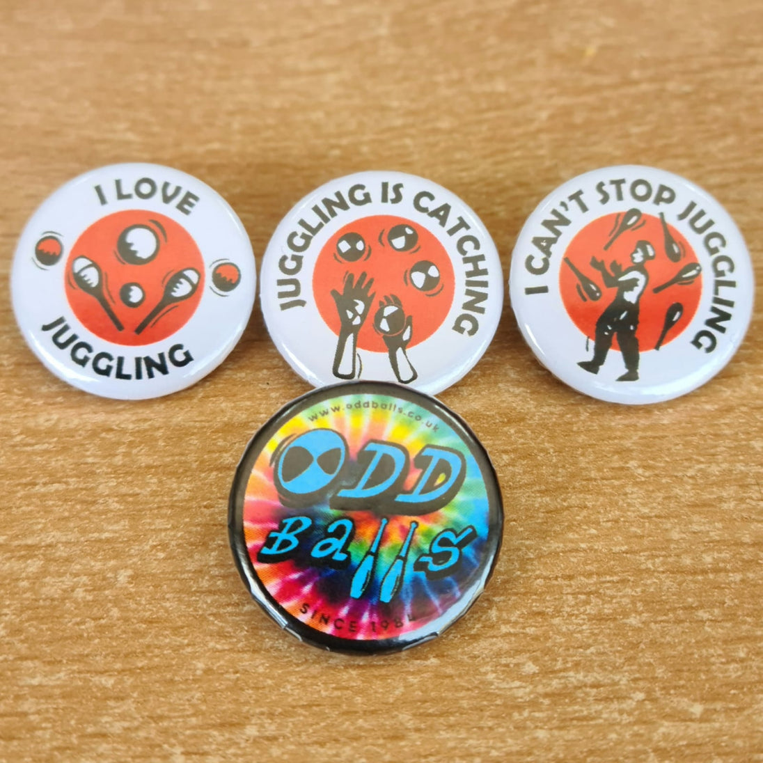 Oddballs Badges - 4 types