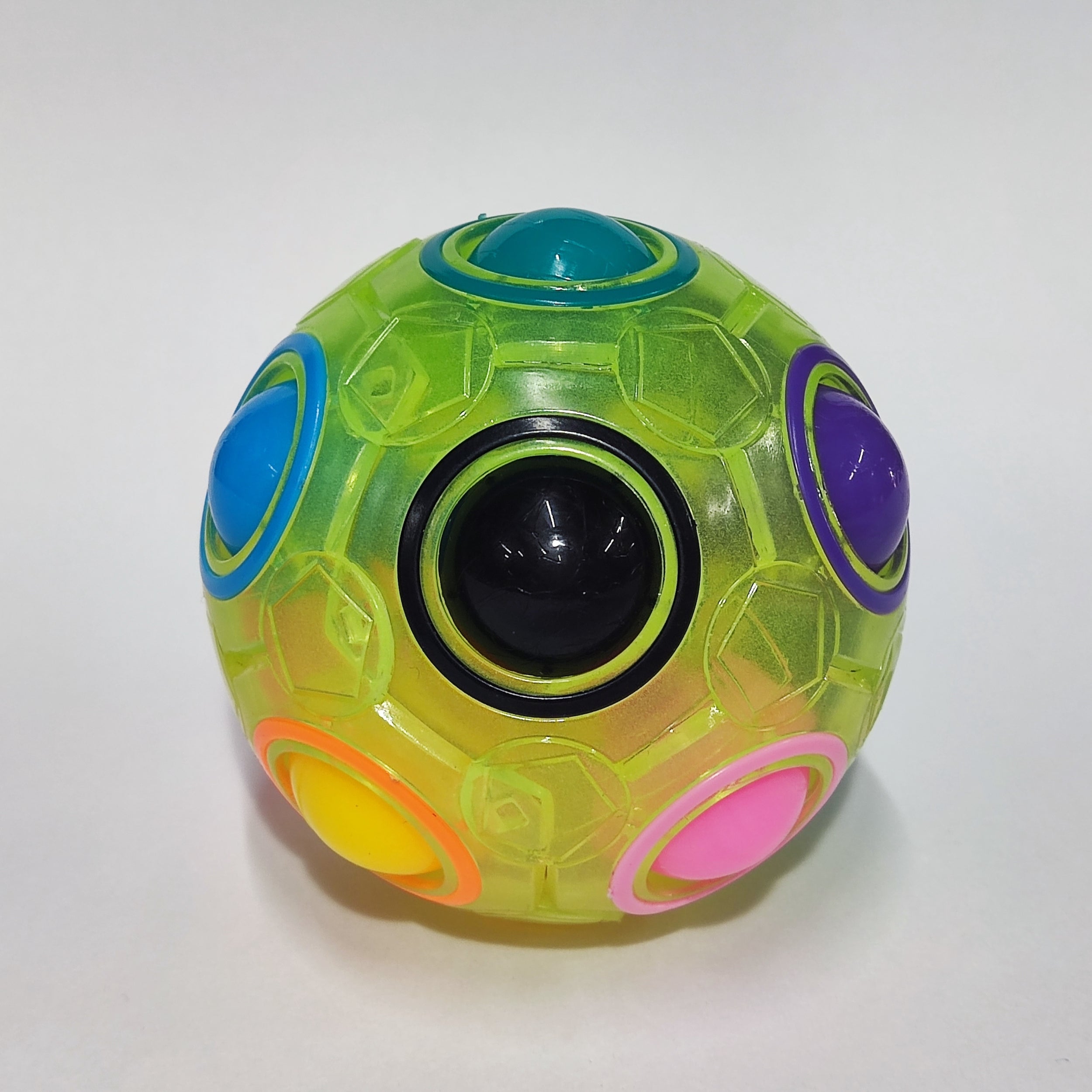 Rainbow Ball Puzzle -Yellow - Bargain basement - RRP £6.99 