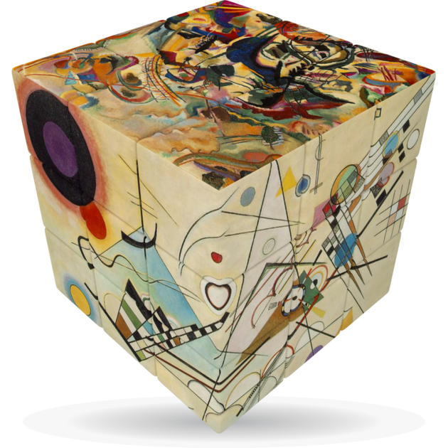 V-Cube KANDINSKY - 3 x 3 x 3 Straight Puzzle Cube