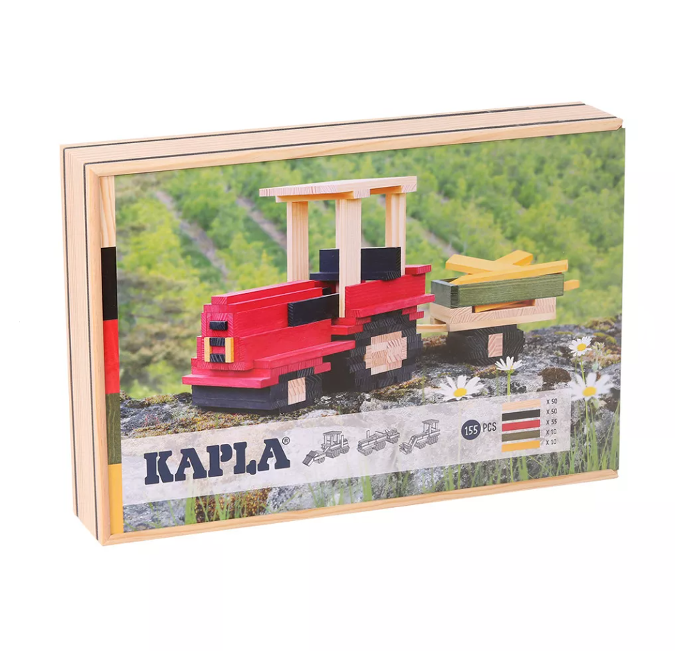 Kapla Tractor Case With Step by Step
