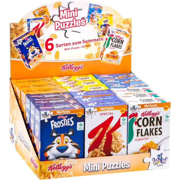 Kelloggs Cereals 50Pc Mini Puzzles