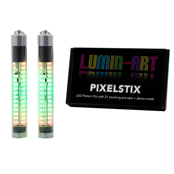 Juggle Dream Luminart Pixel Sticks - LED Pattern Poi