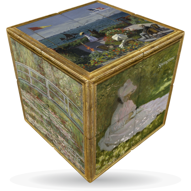 V-Cube 3 x 3 x 3 Monet Puzzle Cube