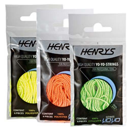 Henry's Yo-Yo String Pack of 6 - Type 6